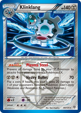 Klinklang (Team Plasma)/135 - Plasma Storm Holofoil