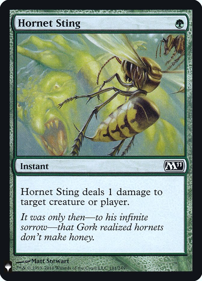 Hornet Sting (LIST-181) - The List Foil
