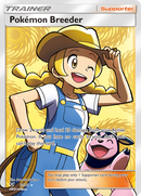 Pokemon Breeder (Full Art) 73/73 - Shining Legends Holofoil