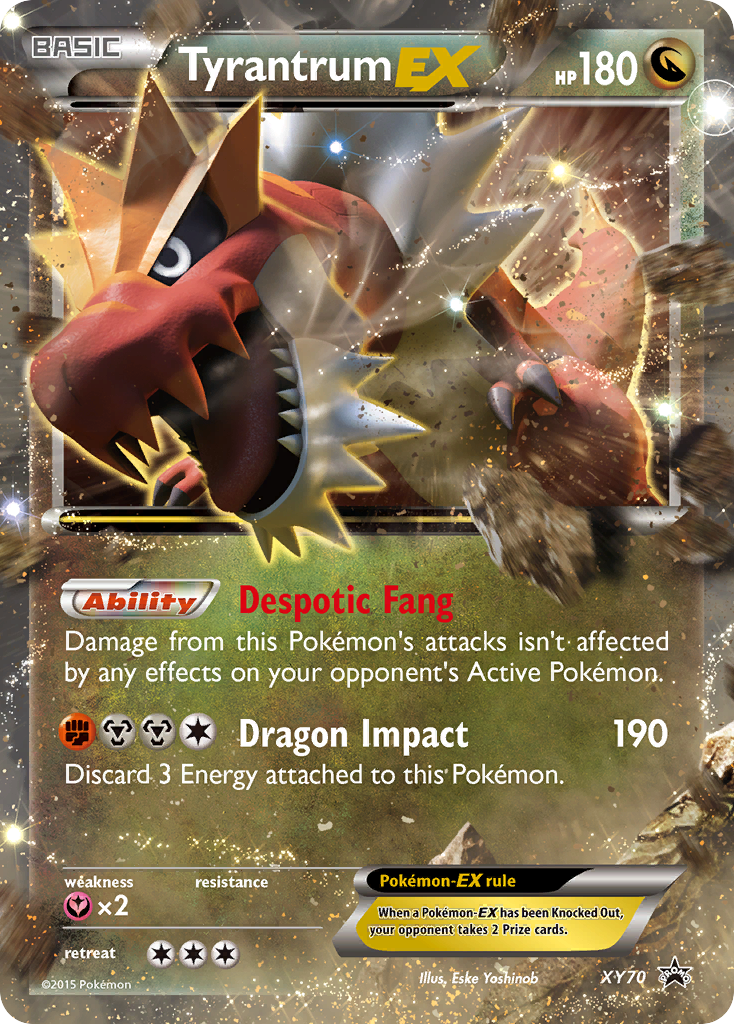 Tyrantrum EX XY70/211 - XY Promos Holofoil