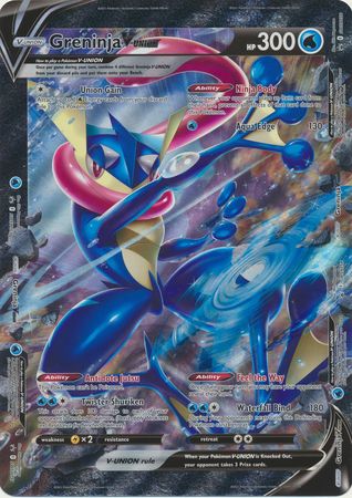 Greninja V-UNION - Jumbo Cards Holofoil