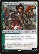Huatli, the Sun's Heart (Stained Glass) (SLD-530) - Secret Lair Drop Foil