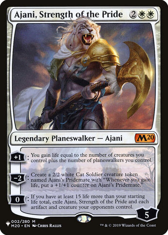 Ajani, Strength of the Pride (LIST-002/280) - The List