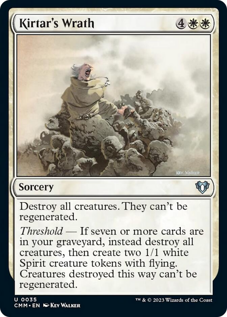 Kirtar's Wrath (CMM-035) - Commander Masters