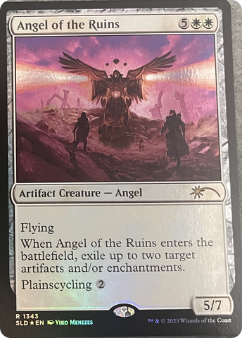 Angel of the Ruins (1343) (SLD-1343) - Secret Lair Drop Foil
