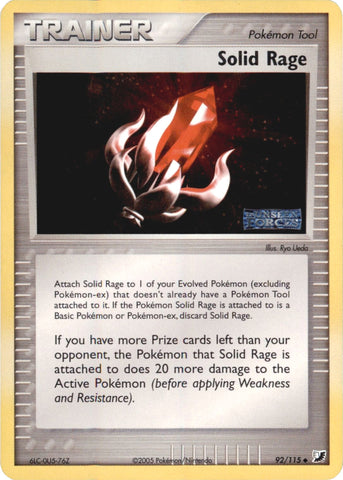 Solid Rage/115 - Unseen Forces Reverse Holofoil