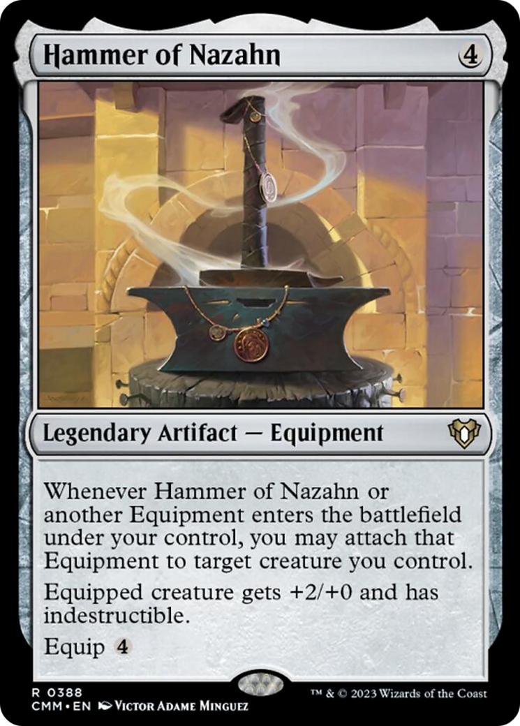 Hammer of Nazahn (CMM-388) - Commander Masters