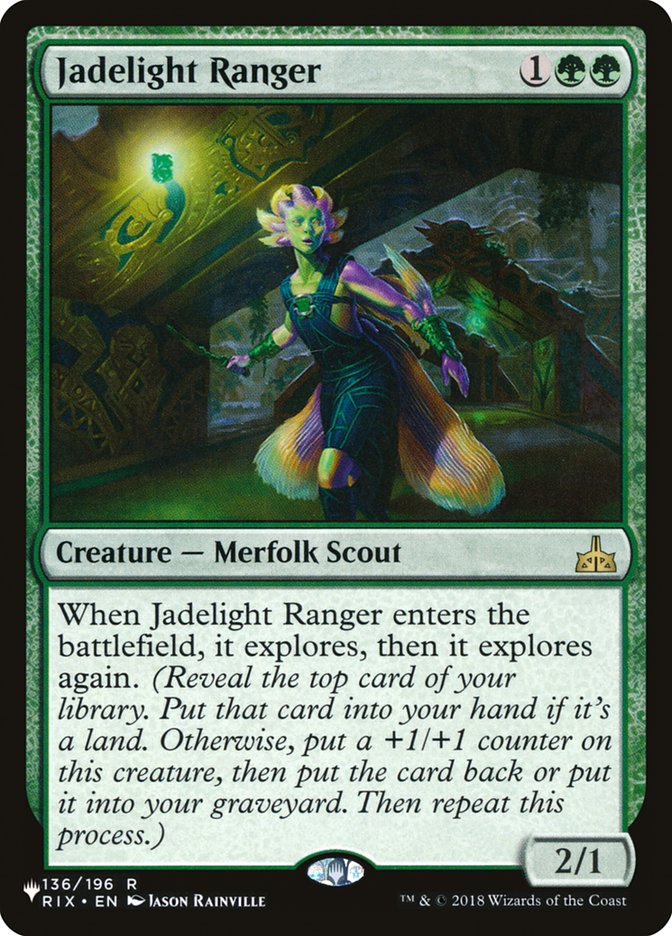 Jadelight Ranger (LIST-136/196) - The List