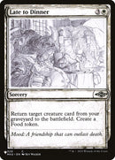 Late to Dinner (Showcase) (LIST-329/303) - The List: (Showcase)