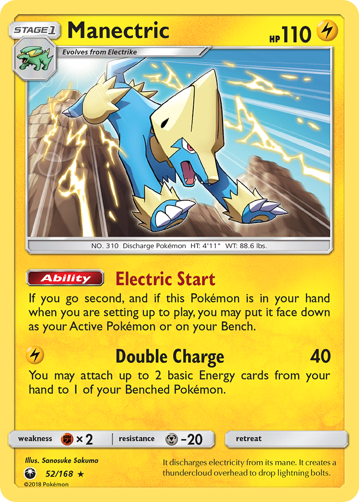 Manectric/168 - SM  Celestial Storm