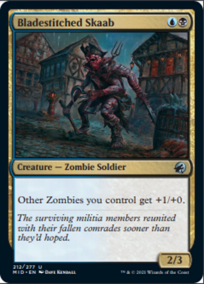 Bladestitched Skaab (MID-212) - Innistrad: Midnight Hunt