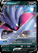 Malamar V 121/192 - SWSH02 Rebel Clash Holofoil