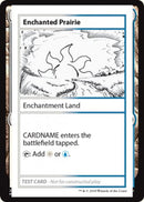Enchanted Prairie (No PW Symbol) (CMB1-) - Mystery Booster Playtest Cards 2021