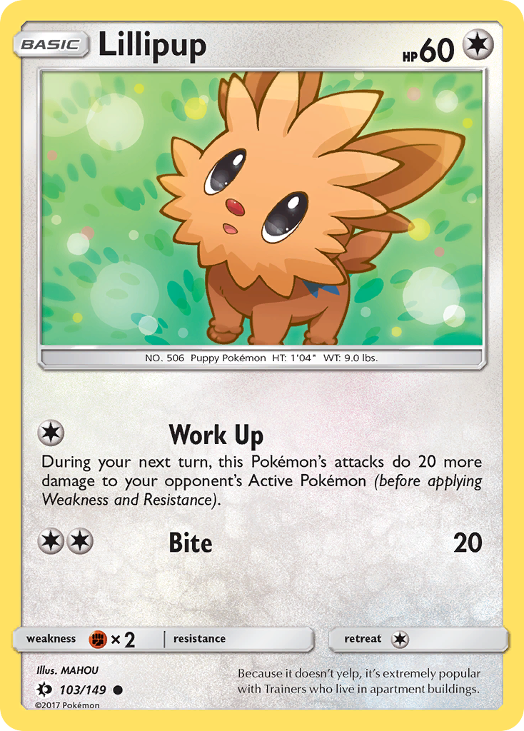 Lillipup 103/149 - SM Base Set