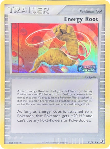 Energy Root/115 - Unseen Forces Reverse Holofoil