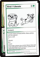 Bind // Liberate (No PW Symbol) (CMB1-) - Mystery Booster Playtest Cards 2021