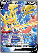 Zacian V (Full Art) 195/202 - SWSH01 Sword & Shield Base Set Holofoil