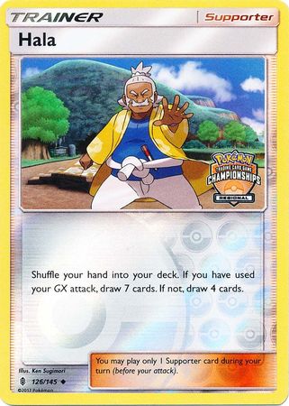 Hala - 126/145 (Regional Championships) - League & Championship Cards Reverse Holofoil