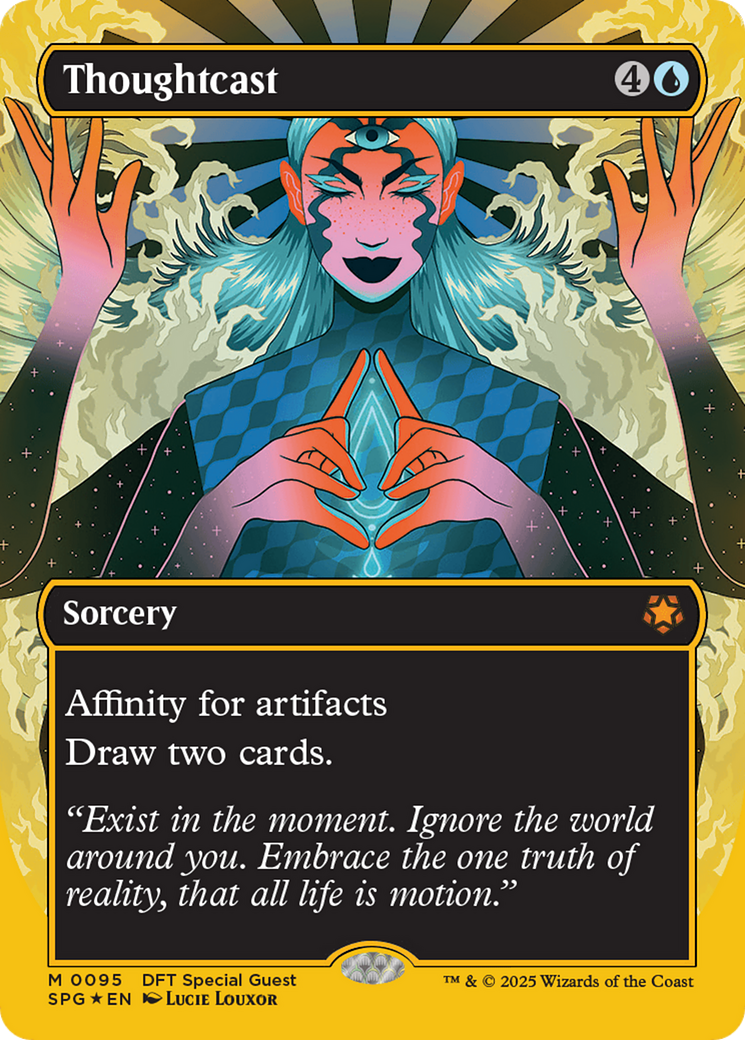 Thoughtcast (Borderless) (First-Place Foil) - Special Guests Foil