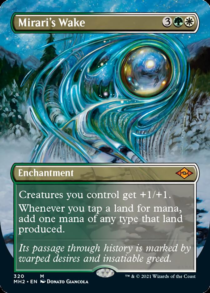 Mirari's Wake (Borderless) (MH2-320) - Modern Horizons 2 (Borderless)