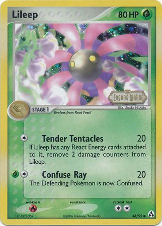 Lileep 56/92 - Legend Maker Reverse Holofoil