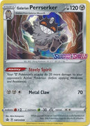 Galarian Perrserker - SWSH008 (Prerelease)/307 - SWSH Sword & Shield Promo Cards Holofoil