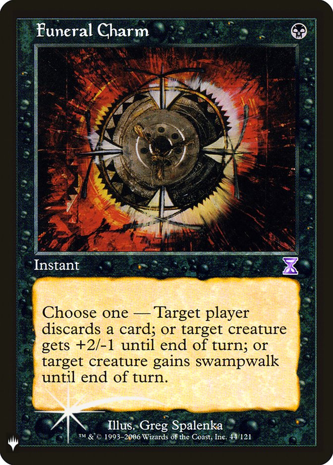 Funeral Charm (LIST-044) - The List Foil