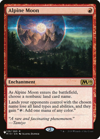 Alpine Moon (LIST-128/280) - The List