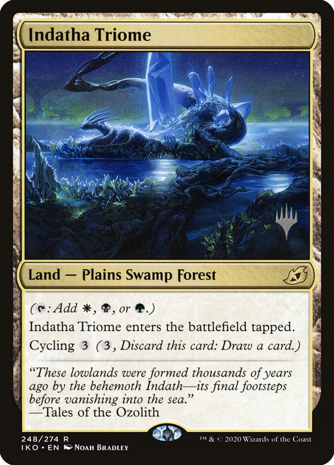 Indatha Triome (PPIKO-248) - Ikoria: Lair of Behemoths Promos