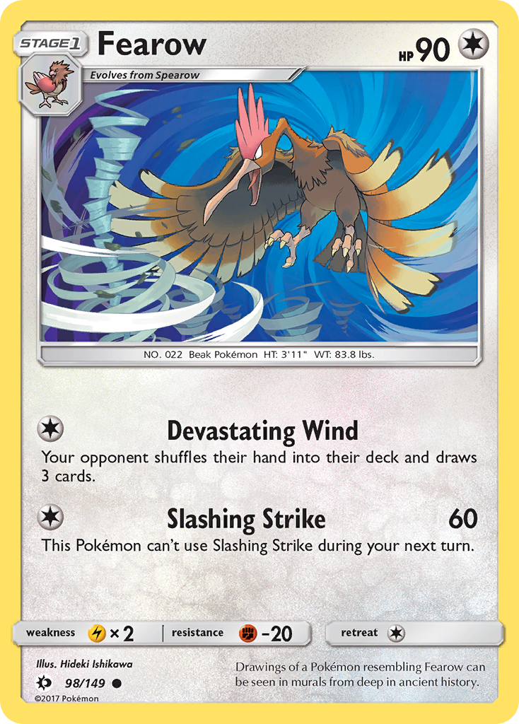 Fearow 98/149 - SM Base Set