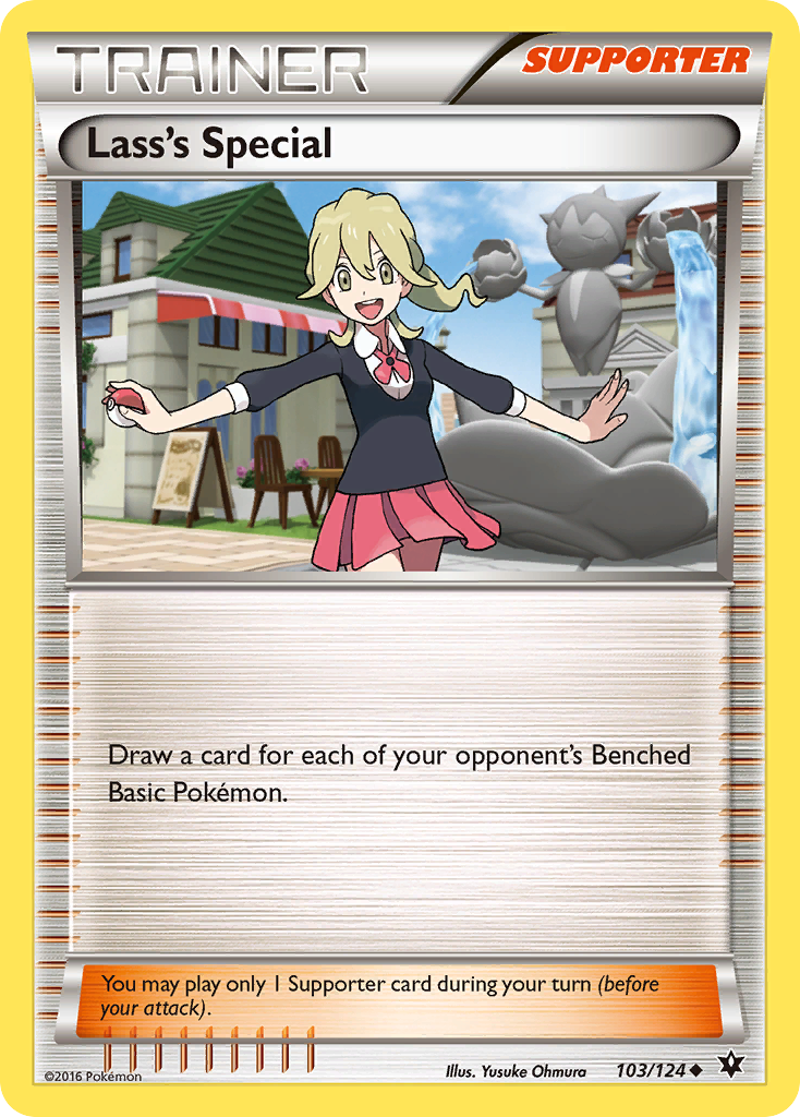 Lass's Special/124 - XY  Fates Collide