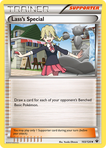Lass's Special/124 - XY  Fates Collide