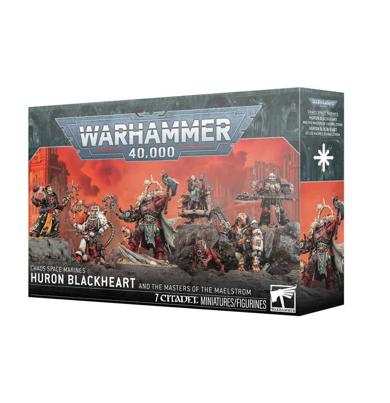Chaos Space Marines Huron Blackheart and the Masters of the Maelstrom