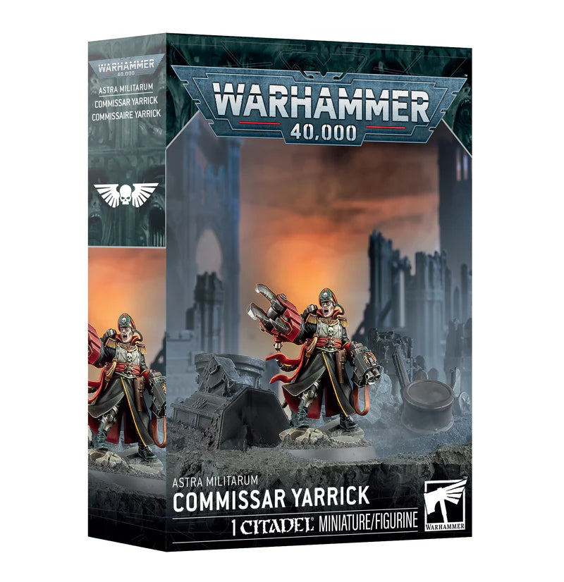 [Pre-Order] Astra Militarum Commissar Yarrick
