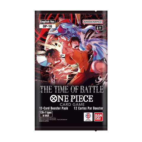 One Piece Card Game The Time of Battle OP-16 Booster Pack