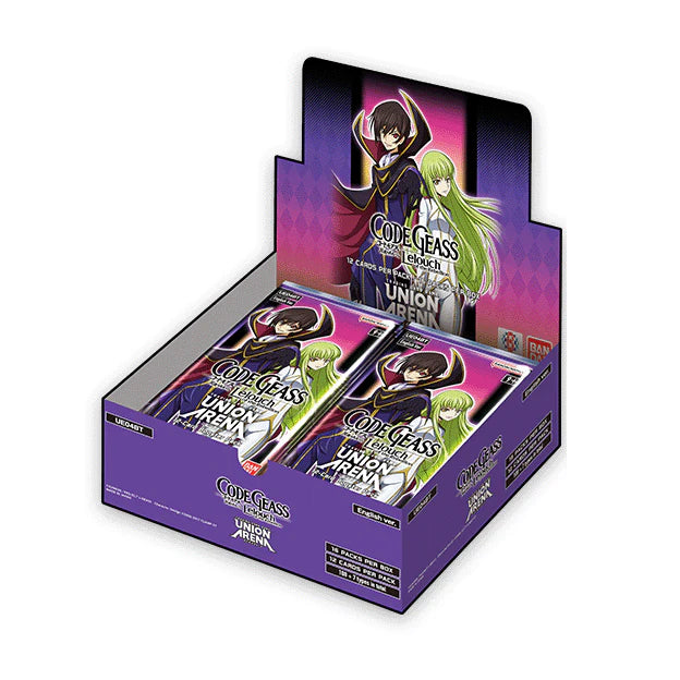 Union Arena Booster Box Code Geass: Lelouch of the Rebellion