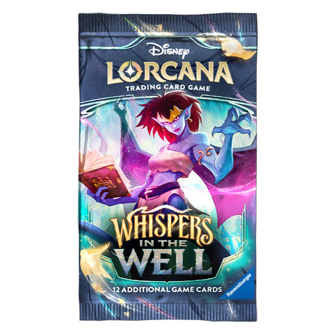 Disney Lorcana Whispers in the Well Booster Pack