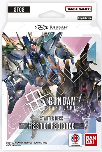 Gundam Card Game Starter Deck Flash of Radiance ST08