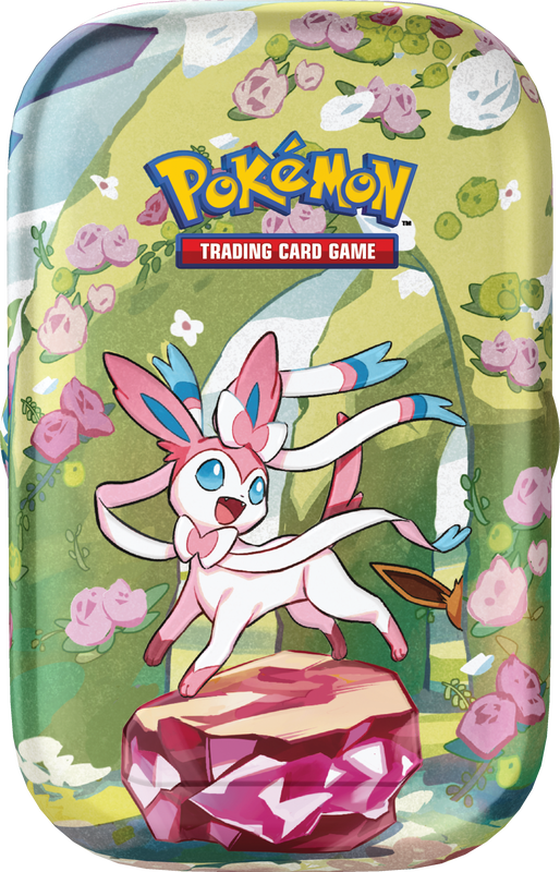 [Pre-Order Coming Soon] Scarlet & Violet Prismatic Evolutions Mini Tin Sylveon