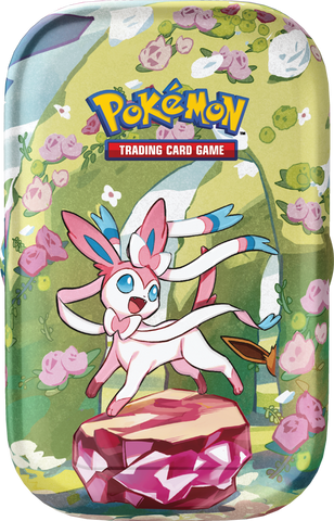 Scarlet & Violet Prismatic Evolutions Mini Tin Sylveon