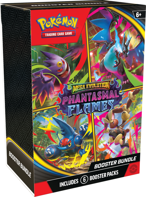 Mega Evolution Phantasmal Flames Booster Bundle