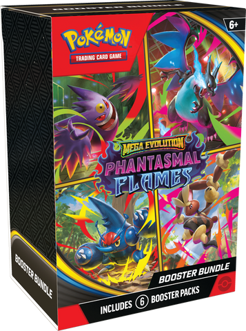 Mega Evolution Phantasmal Flames Booster Bundle