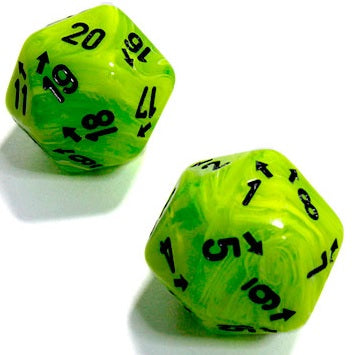 Chessex Vortex Count Up & Down D20 (Spindown)