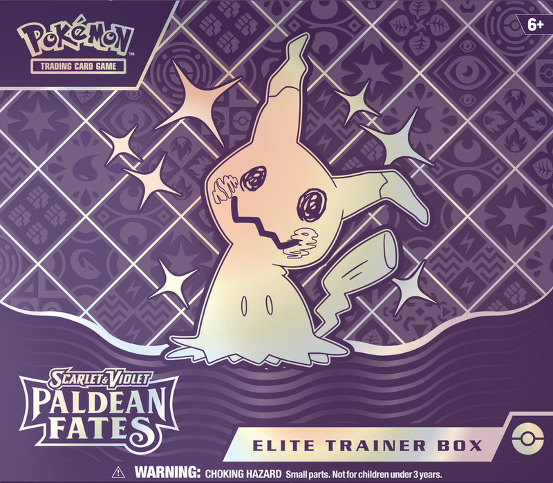 Scarlet & Violet Paldean Fates Elite Trainer Box