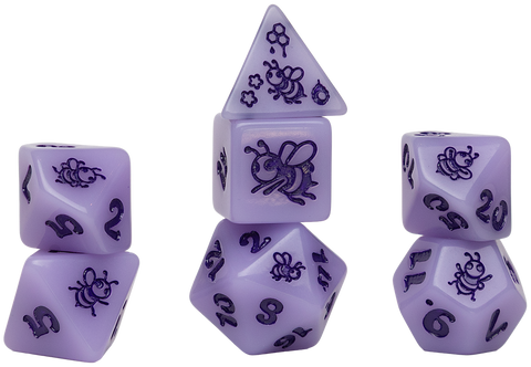 Sirius Dice Animals Royal Nectar Polyhedral 7-Die Set