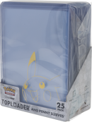 Ultra Pro Regular Toploader 3"x4" Pikachu & Penny Sleeve Combo Pack