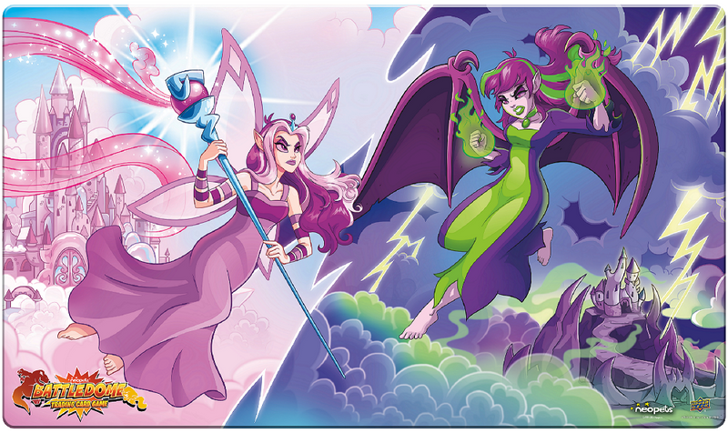 Neopets Battledome TCG Playmat Fyora Vs Jhudora