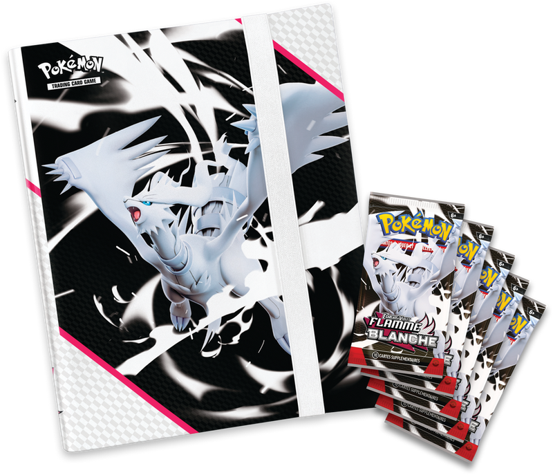 [1 Per Person] Scarlet & Violet White Flare Binder Collection Box