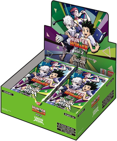 Union Arena Booster Box Hunter X Hunter Vol 2