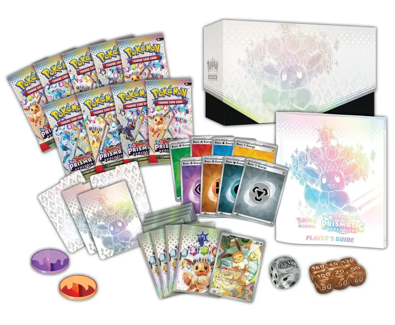 [Pre-Order Coming Soon] Scarlet & Violet Prismatic Evolutions Elite Trainer Box